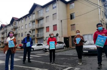 Seremi de la Mujer Ñuble y Gobernador de Diguillín lanzan campaña que involucra a vecinos en la prevención de VIF en cuarentena
