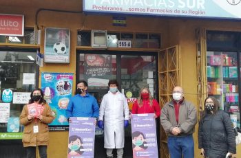 Seremi Bárbara Hennig reforzó campaña “Mascarilla 19” en farmacias de Quillón