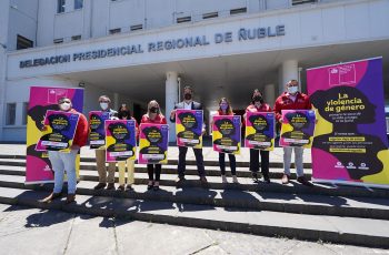 En Ñuble lanzan campaña contra la Violencia de Género 2021 #NoEstásSola