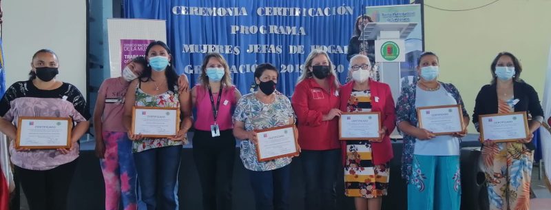 SernamEG Ñuble egresa a 99 usuarias del Programa Mujeres Jefas de Hogar de San Ignacio