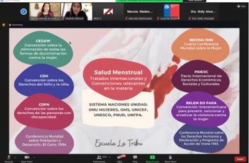 MMEG y Programa “Mujer, Sexualidad y Maternidad” de SernamEGrealizan  curso en salud menstrual