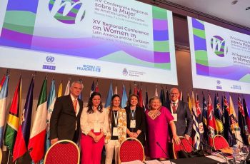 Ministra Orellana y subsecretaria Vidal participan en la XV Conferencia Regional sobre la Mujer de América Latina y el Caribe en Buenos Aires