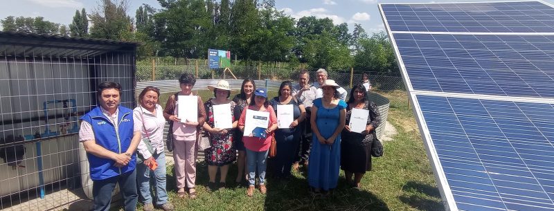 Región de Ñuble: Pequeñas agricultoras de Coihueco recibieron bonos de riego