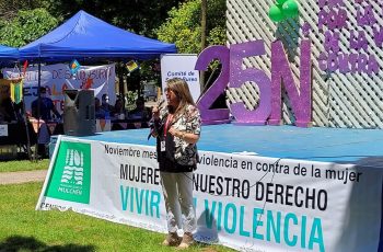 Cuatro comunas de la provincia de Biobío, recorrió la seremi de la Mujer para llevar el mensaje de la campaña “Sí es mi problema”
