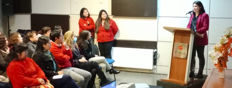 Seremi de la Mujer de La Araucanía se reúne con mujeres de Collipulli para hablar sobre Responsabilidad Parental y Pago Efectivo de Pensiones de Alimentos
