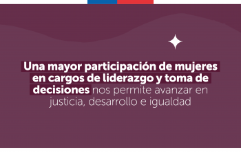 Ministerio de la Mujer destaca el aumento de la participación de mujeres en directorios de empresas y espacios de toma de decisiones