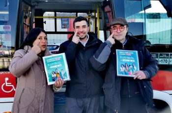 Seremitt y Seremi de la Mujer y EG lanzan campaña “La Familia Miranda” contra el acoso en el transporte público en Magallanes