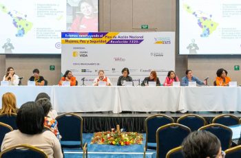 Subsecretaria Vidal participa en Foro del Gobierno de Colombia para la implementación del Plan de Acción Nacional “Mujeres, Paz y Seguridad”