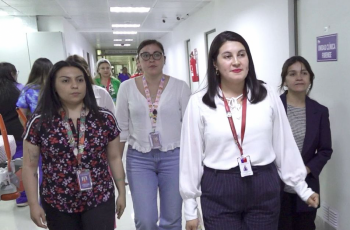 Seremi de la Mujer visita Unidad Clínica Forense del Hospital Dr. Hernán Henríquez Aravena