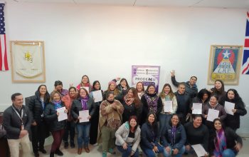 Prodemu capacita a mujeres de Chile Chico en su taller denominado “Juntas Crecemos”