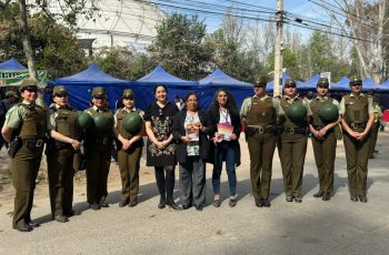 Fiestas Patrias: Ministerio de la Mujer refuerza prevención de violencia de género con Punto Morado en las fondas del Parque O’Higgins