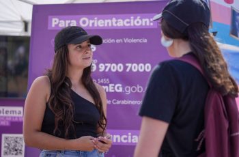 Puntos Morados: Ministerio de la Mujer y la Equidad de Género refuerza prevención de violencia de género en Fiestas Patrias