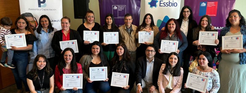 Jefas de hogar de Ñuble se capacitaron en gasfitería sanitaria