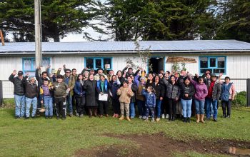 Por primera vez una autoridad nacional llega hasta la Isla Butachauques para hacer seguimiento a compromisos con las mujeres mapuche