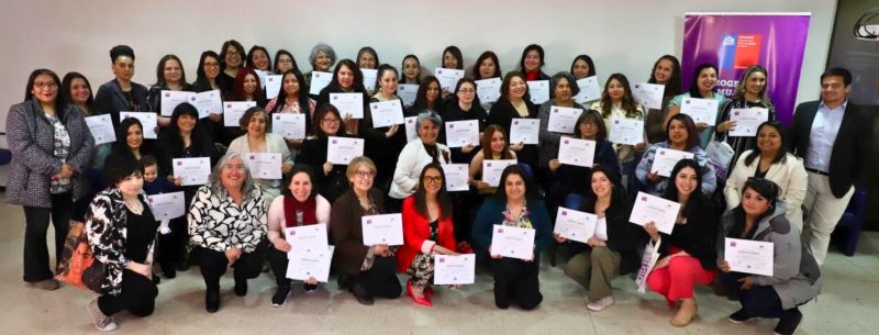 SernamEG Magallanes celebra la certificación de más de 60 mujeres emprendedoras