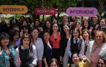 Presentación de la campaña #NoLaHagasViral a jóvenes y adolescentes en el Liceo 1