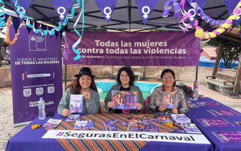 #SegurasEnElCarnaval: Seremi de Arica instala Punto Morado en celebración del Anata de los Pueblos 2025