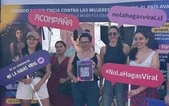 Ministerio de la Mujer se hace presente en Lollapalooza para informar y prevenir la violencia de género