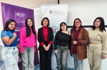 Estudiantes de Pedagogía en Educación Diferencial participaron en charla sobre campaña “Si es Violencia, No la Hagas Viral”