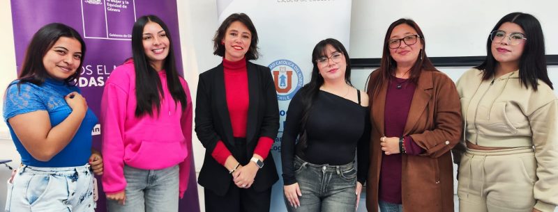 Estudiantes de Pedagogía en Educación Diferencial participaron en charla sobre campaña “Si es Violencia, No la Hagas Viral”
