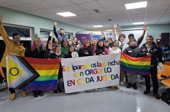 Jóvenes de Valdivia conmemoran el Día del Orgullo LGBTIQA+ con conversatorio sobre brechas de género, diversidades y deportes