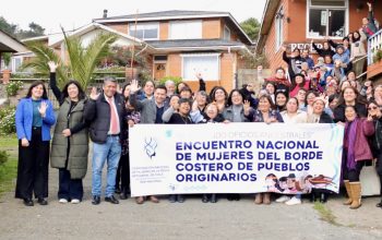 Subsecretaria de la Mujer participó en encuentro de Mujeres del Borde Costero de pueblos originarios