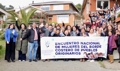 Subsecretaria de la Mujer participó en encuentro de Mujeres del Borde Costero de pueblos originarios
