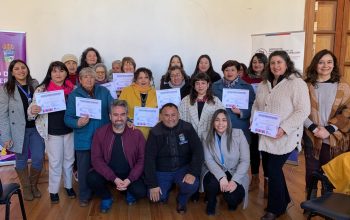 12 mujeres fueron certificadas como gestoras comunitarias contra la violencia de género en Nancagua