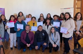 12 mujeres fueron certificadas como gestoras comunitarias contra la violencia de género en Nancagua
