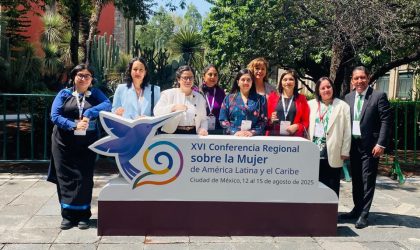 Ministra Orellana presenta Chile Cuida y política de cuidados en XVI Conferencia Regional sobre la Mujer de América Latina y el Caribe