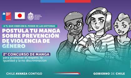 MinMujer abre convocatoria al 2° Concurso Nacional de MANGA sobre prevención de la violencia de género