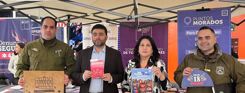 Magallanes: Seremi de la Mujer refuerza seguridad en Fiestas Patrias y participa en “SERNAC en tu Barrio”