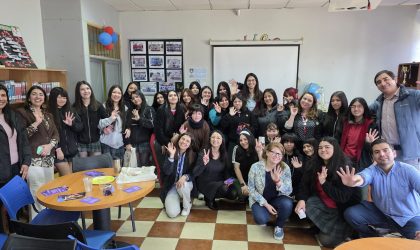 Mujeres científicas de Ñuble compartieron sus experiencias con alumnas del Liceo República de Italia de Chillán