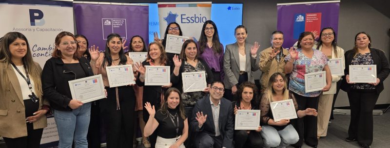 Jefas de hogar de Ñuble se certificaron en gasfitería